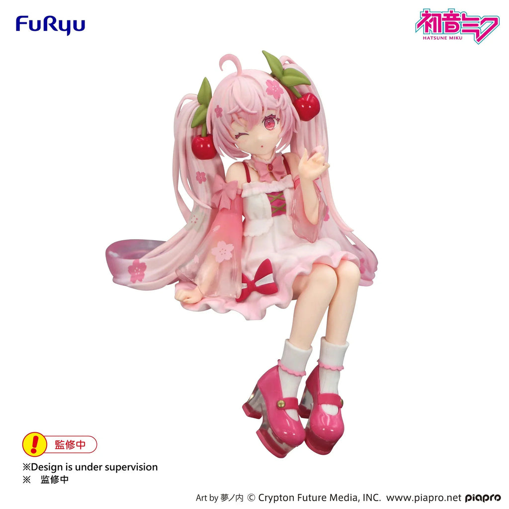 Hatsune Miku - Sakura Miku (2025 Wink Ver.) Noodle Stopper Figure FuRyu Corporation