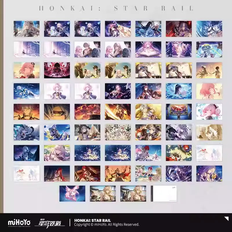 Honkai: Star Rail - Memories of Journeying Together Series Postcard Set miHoYo