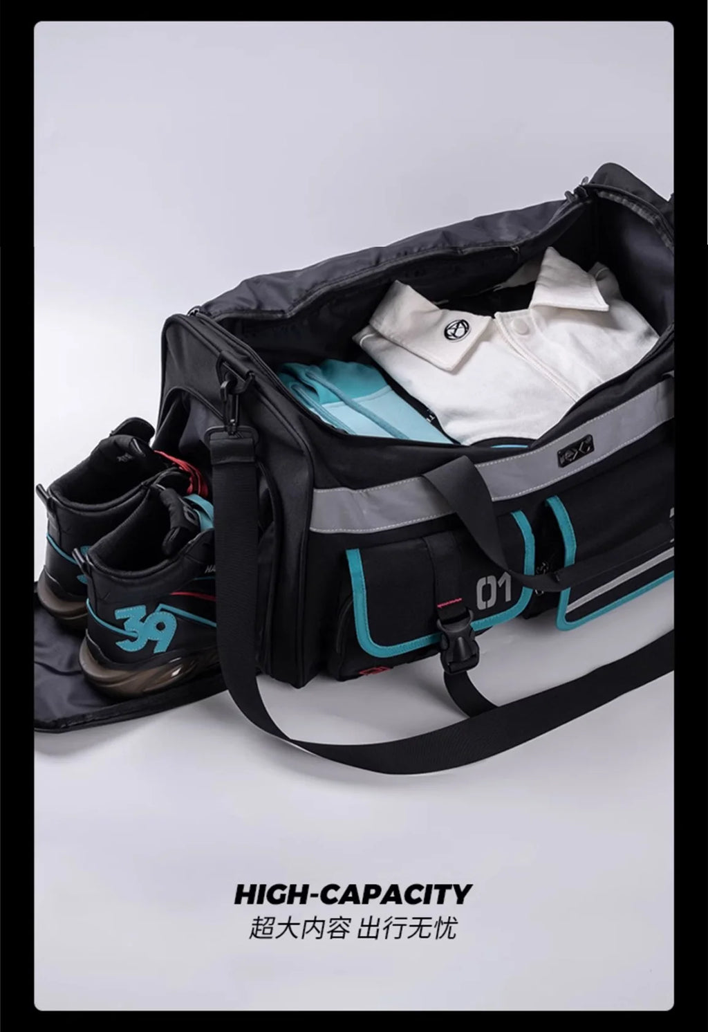 Hatsune Miku - Hatsune Miku Mikutravel Series Fitness Bag Moeyu