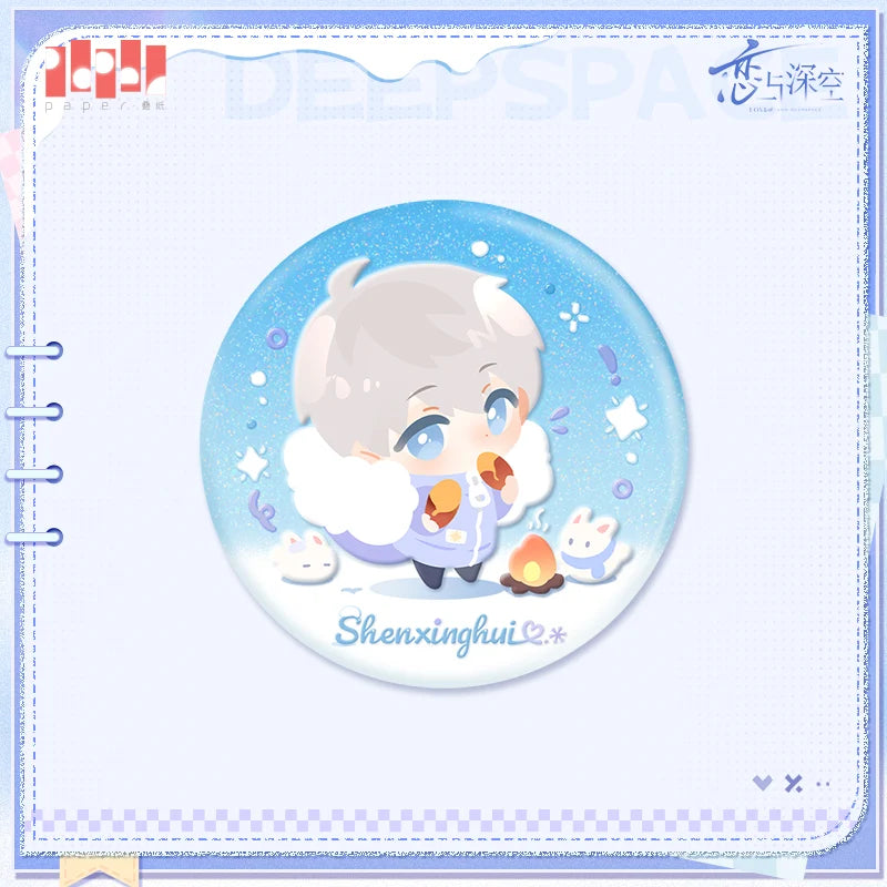 Love and Deepspace - Winter Chronicle Series Badge InFold Games