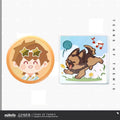 Tears of Themis - Raven Luminescence Of Life Series Birthday Mini Badge Set miHoYo