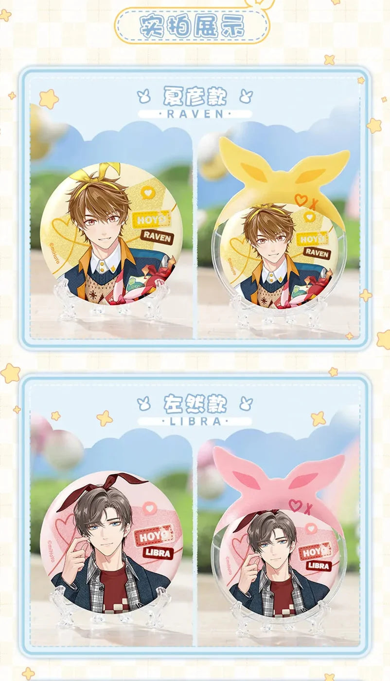 Tears of Themis - HoHo Luck Series Badge & Protective Case Set miHoYo