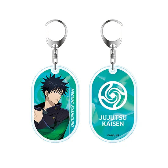 Jujutsu Kaisen -Yuji Itadori & Megumi Fushiguro & Nobara Kugisaki & Satoru Gojo & Sukuna (Double-Layered) Keychain Good Smile Company