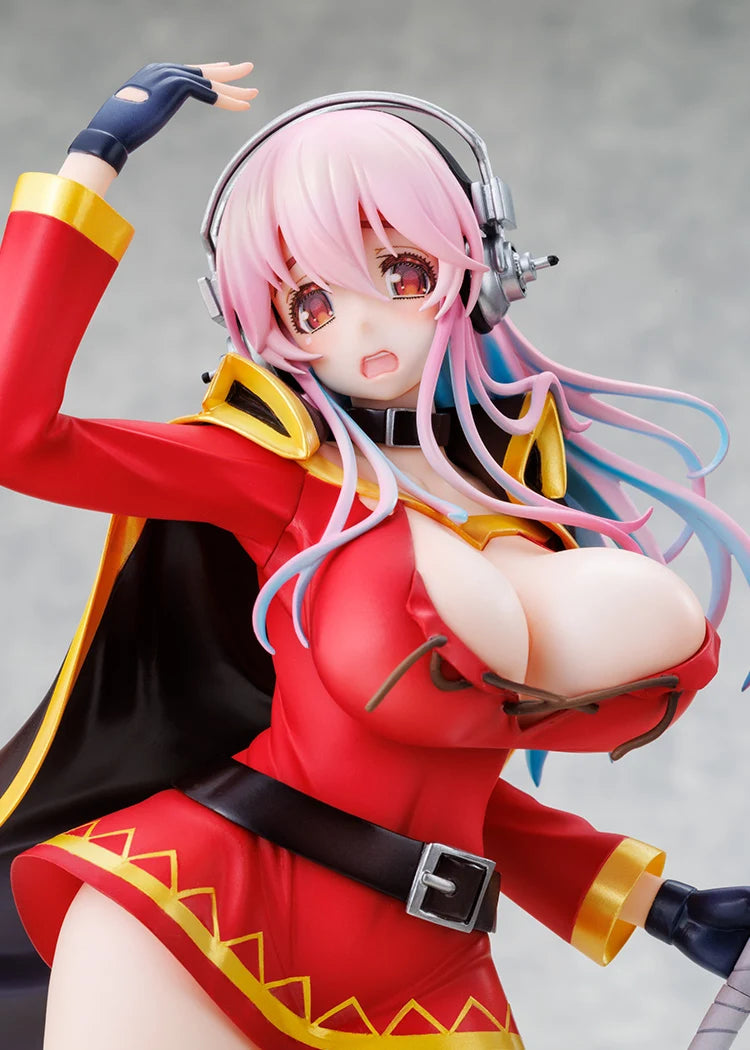 Super Sonico - Super Sonico (KONOSUBA -God's blessing on this wonderful world! Megumin Collaboration Ver) 1/7 Scale Figure KADOKAWA