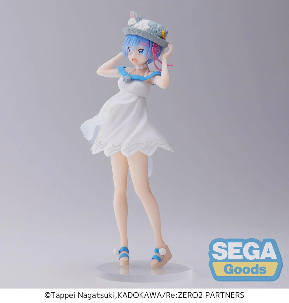 Re:ZERO Starting Life in Another World - Rem(Nyatsu Day Ver.) Luminasta Prize Figure SEGA