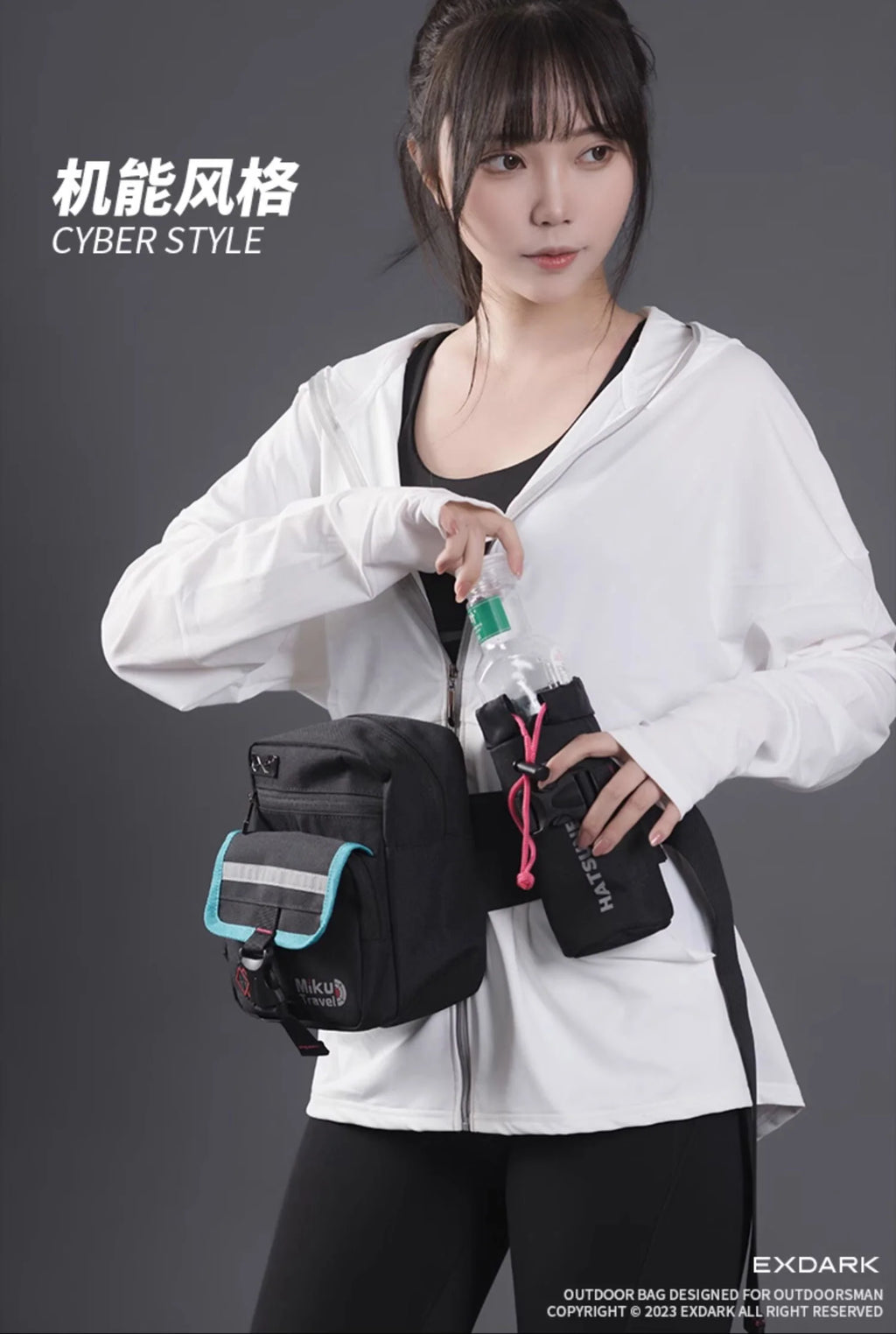 Hatsune Miku - Hatsune Miku Mikutravel Series Outdoor Belt Bag Moeyu