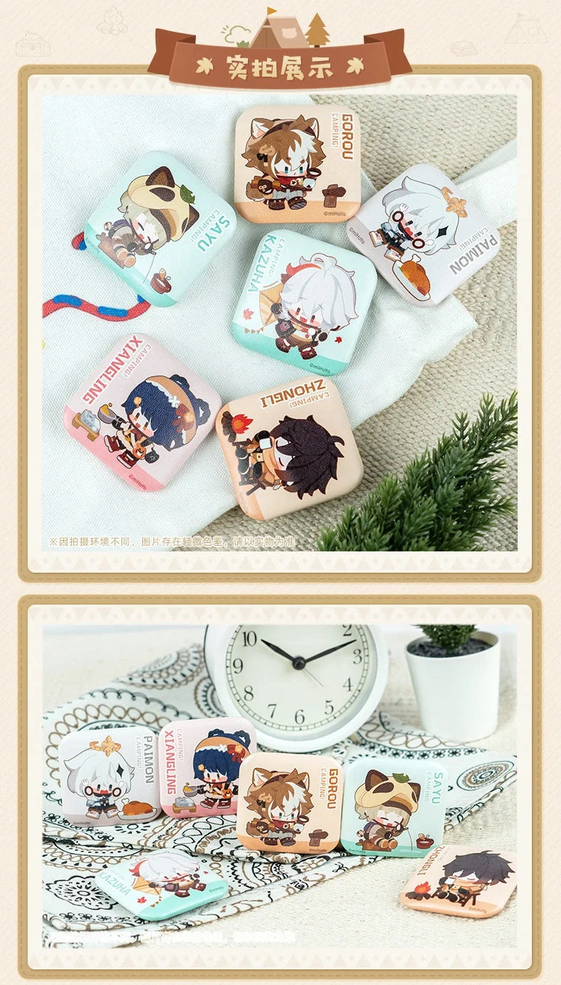 Genshin Impact - Go Camping! Series: Badge miHoYo