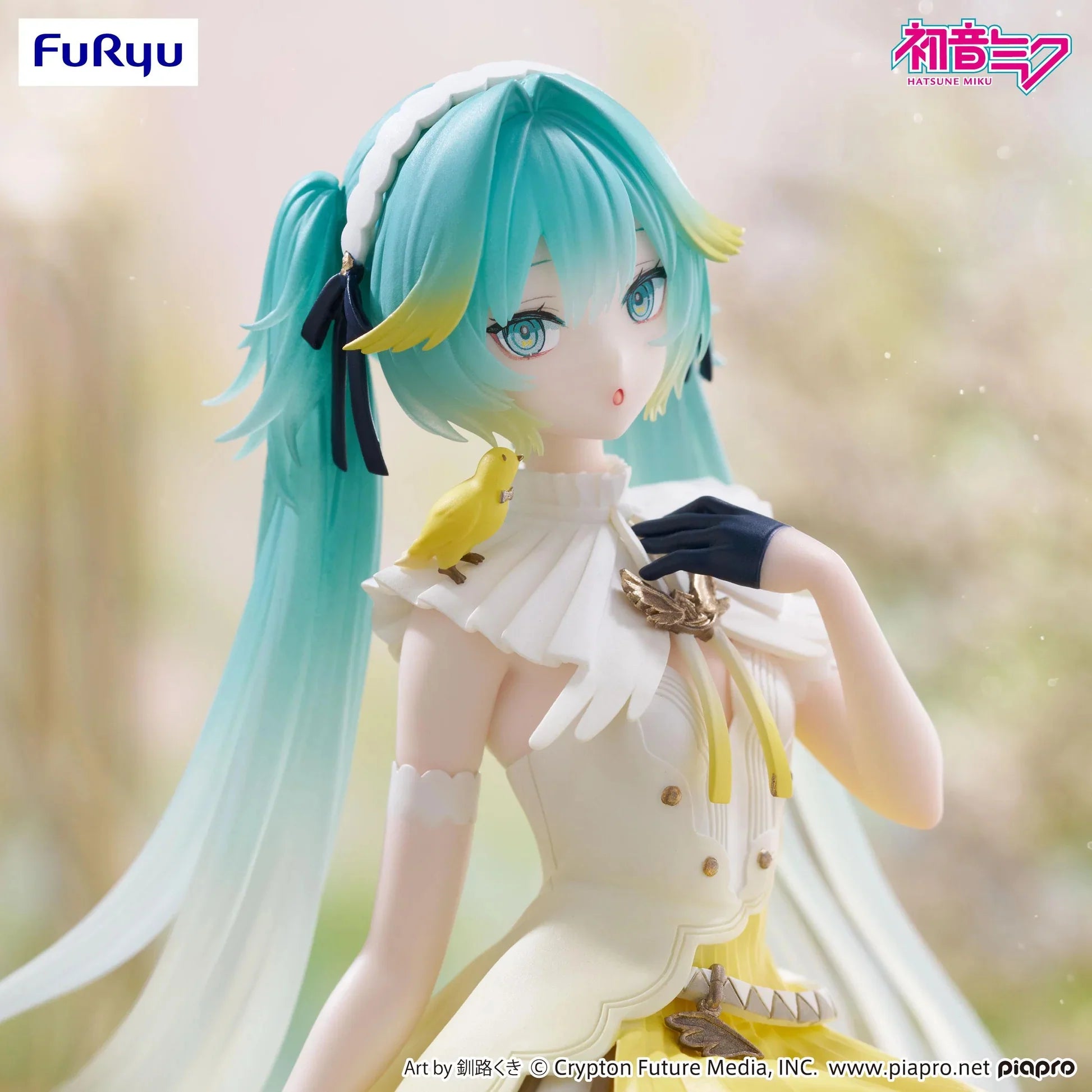 Hatsune Miku - Hatsune Miku (Canary Bird Ver.) Noodle Stopper Figure FuRyu Corporation