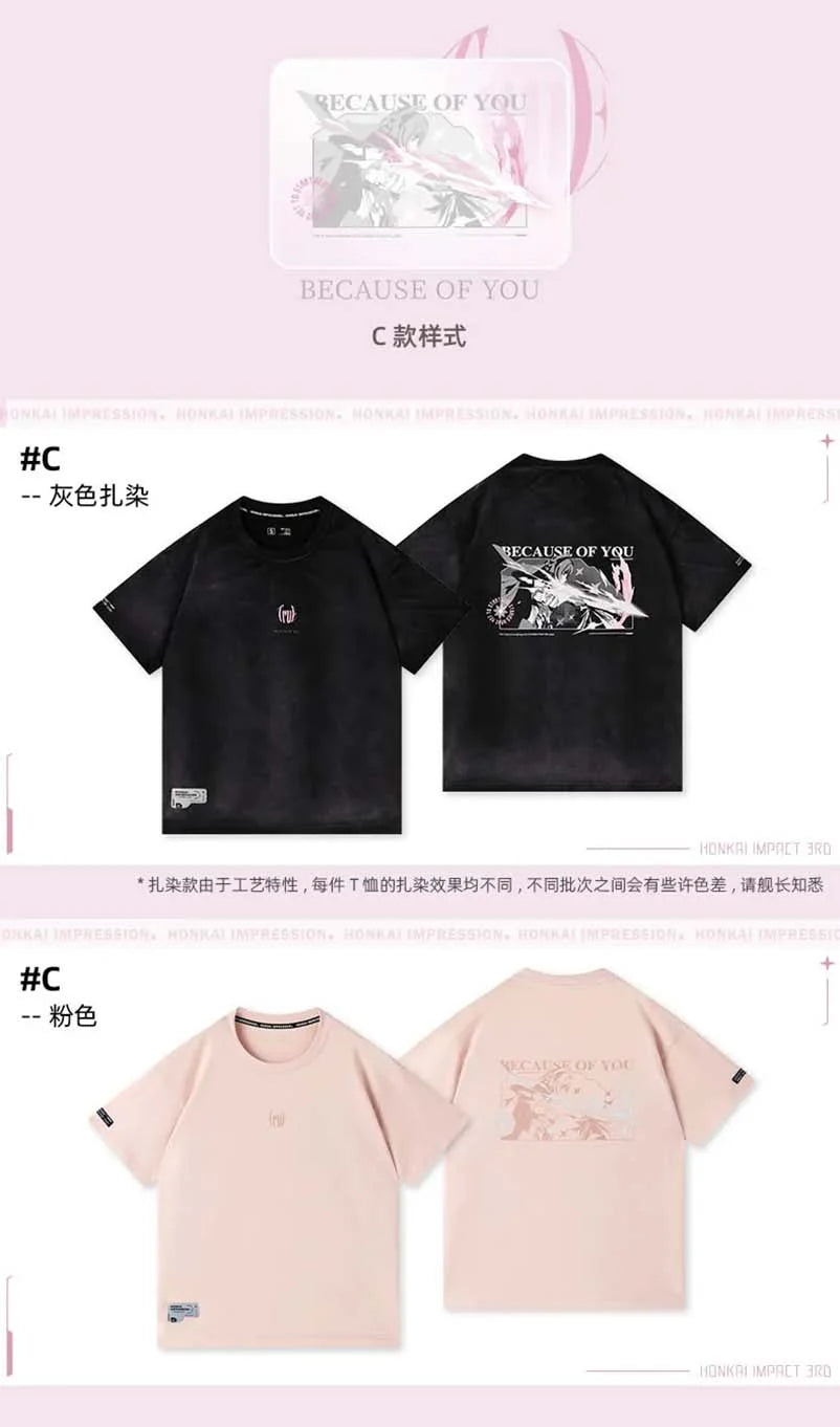 Honkai Impact 3rd - Elysia Because of You Theme T-Shirt miHoYo