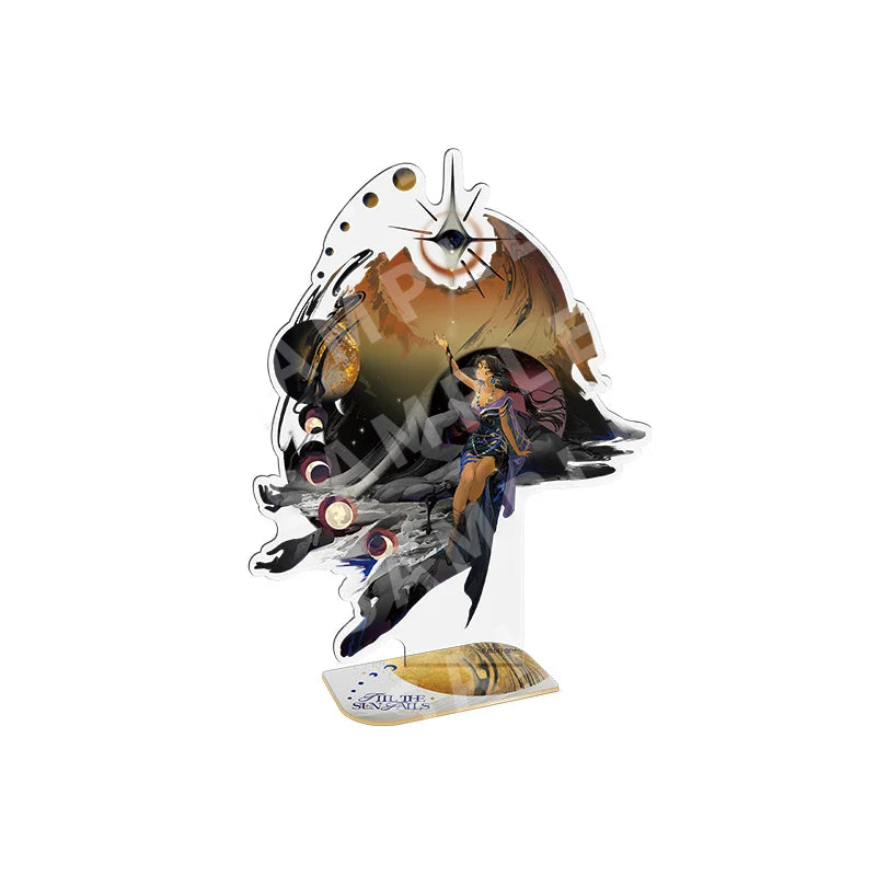Reverse: 1999 - Black Dwarf Waves Against Time Character Garment Acrylic Stand BLUEPOCH