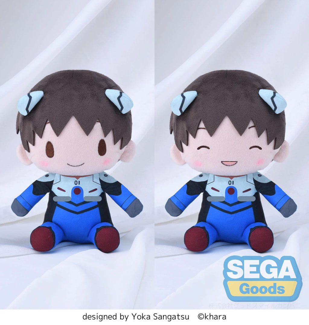 Evangelion - fuwa petit (Shinji) Plushie SEGA