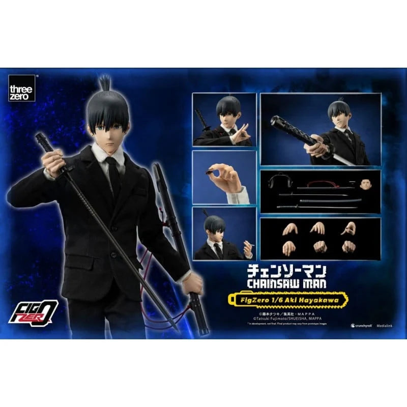 Chainsaw Man - Aki Hayakawa FigZero 1/6 Scale Action Figure ThreeZero