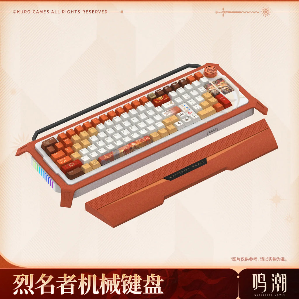 Wuthering Waves - Augusta The Blazing Bearer Mechanical Keyboard KURO GAMES