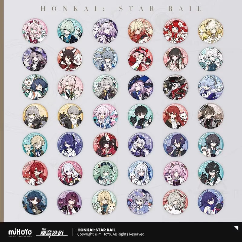 Honkai: Star Rail - Little Cat Series Chibi Badge miHoYo