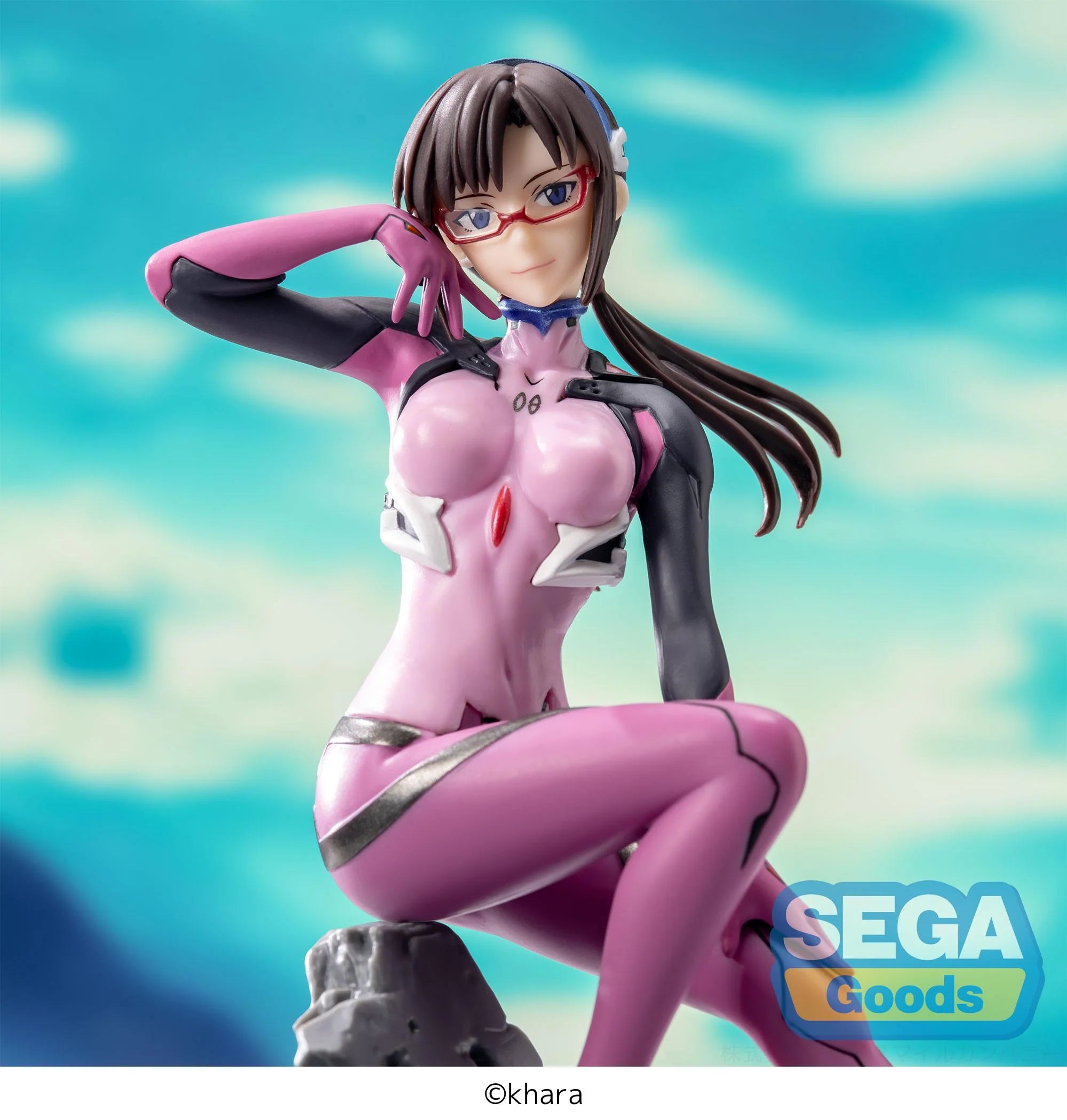 EVANGELION: 3.0+1.0 Thrice Upon a Time - Mari Makinami Illustrious (30th Anniversary Ver.) Luminasta Prize Figure SEGA