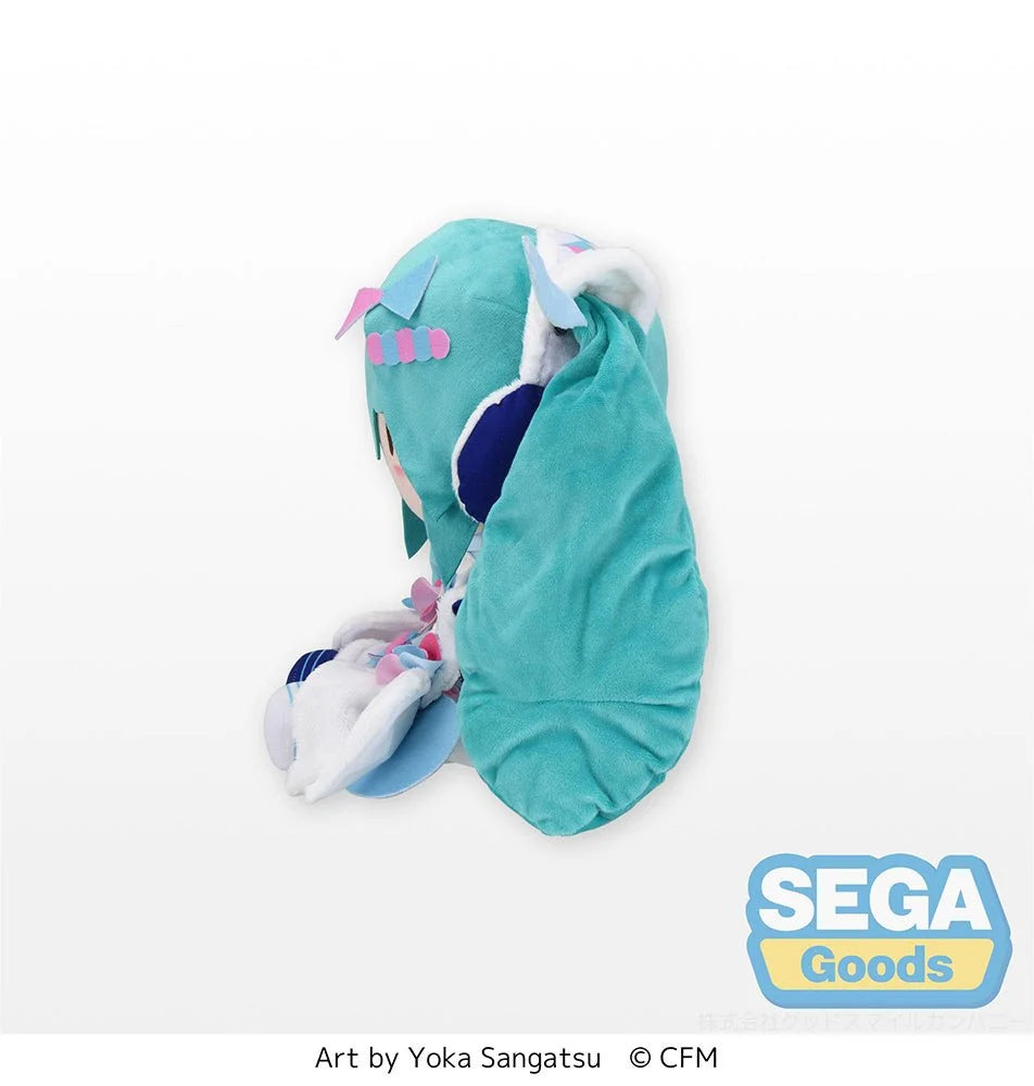 Hatsune Miku - Hatsune Miku ( Magical Mirai 2020 Winter Festival L ver. ) Fluffy Plush SEGA