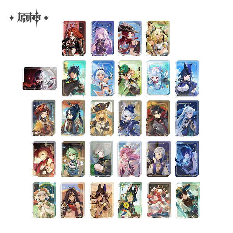 Genshin Impact - Anecdote Series Sparkly Acrylic Quicksand Blocks miHoYo