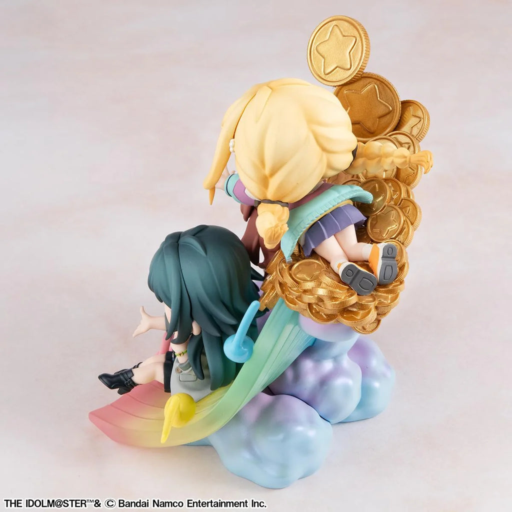 The iDOLM@STER Gakuen - Temari Tsukimura & Fujita Kotone & Saki Hanami Chibi Figure MegaHouse