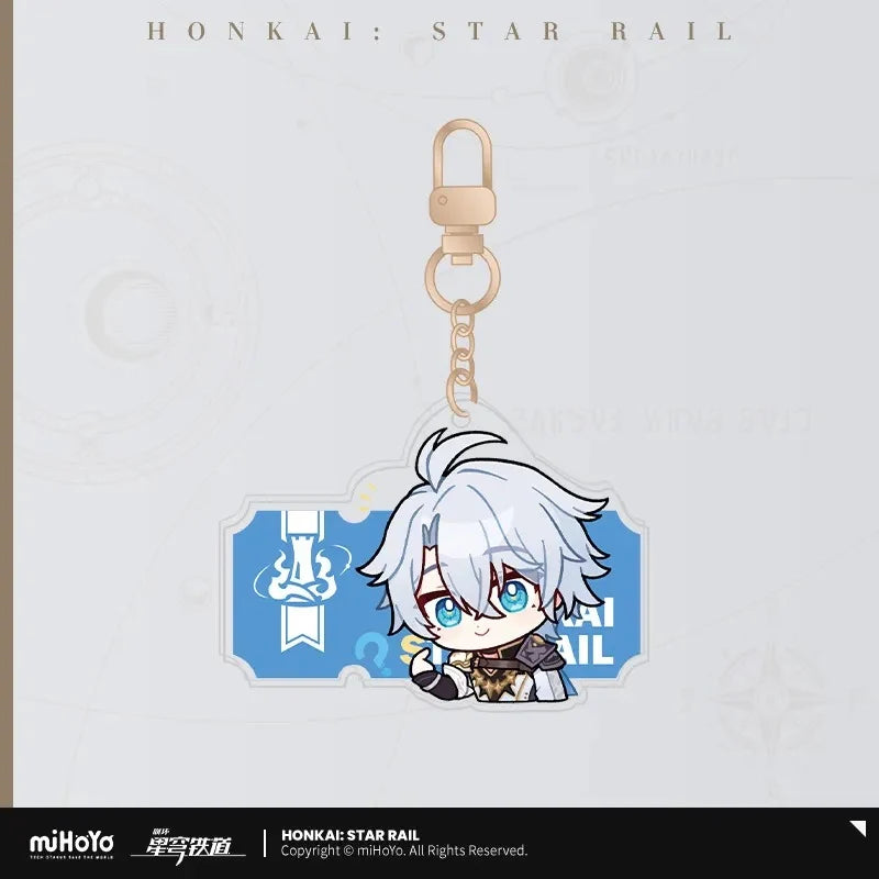 Honkai: Star Rail - Pom-Pom Gallery Sticker Keychain miHoYo