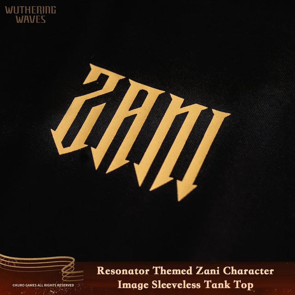 Wuthering Waves - Resonator Themed Zani Character Image Sleeveless Tank Top KURO GAMES