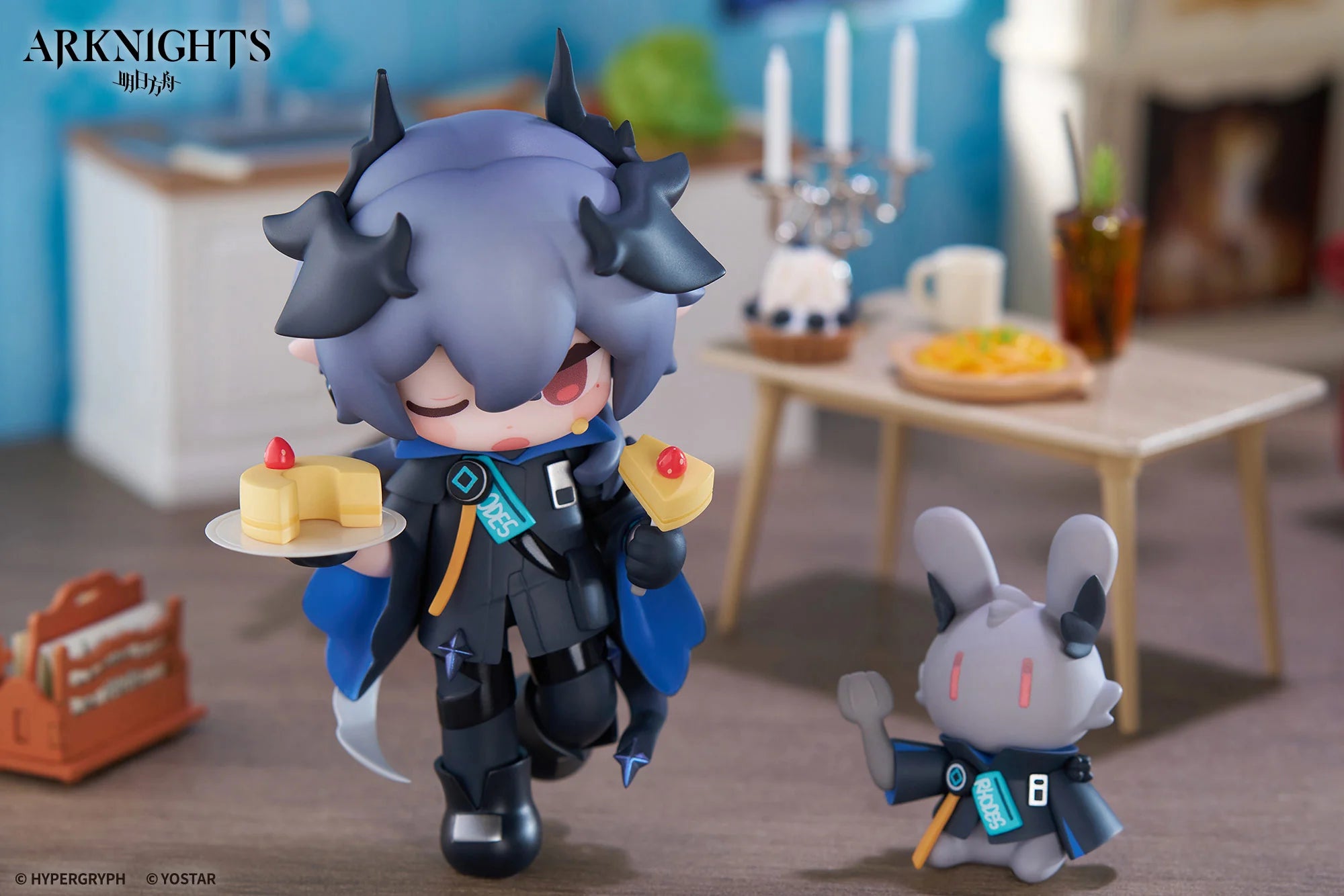 Arknights - Logos & SilverAsh Dessert Time Series Chibi Figure APEX