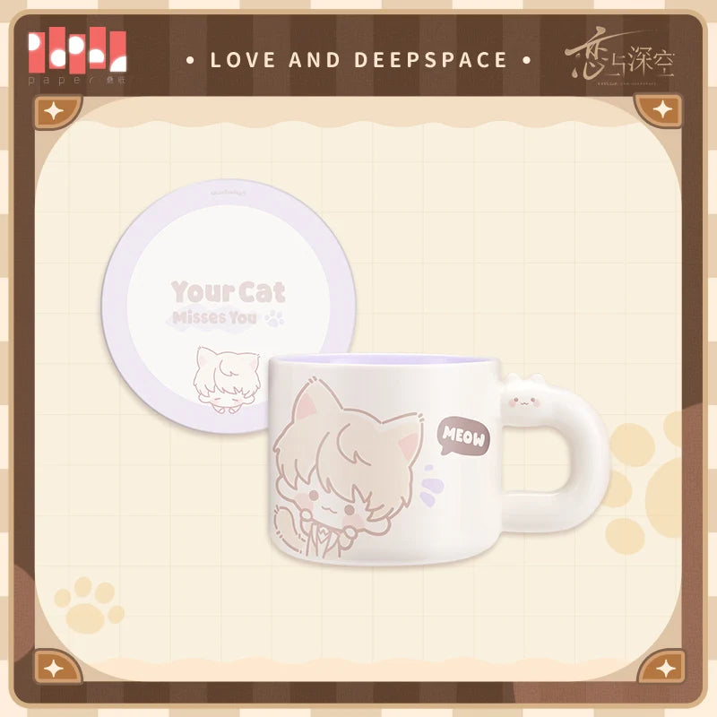 Love and Deepspace - Your Cat Misses You Series Mug InFold Games