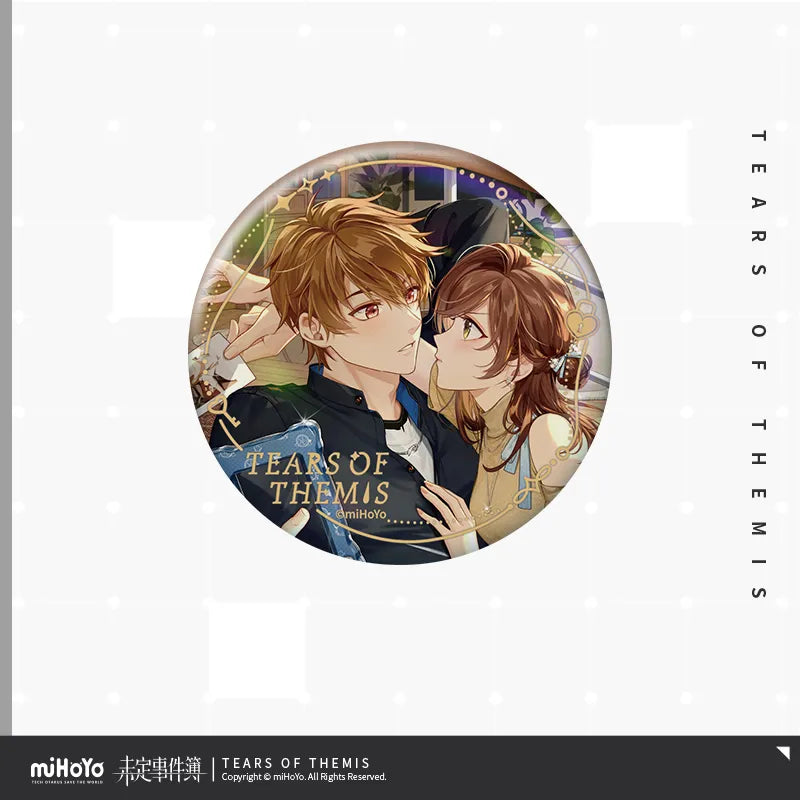 Tears of Themis - Where The Heart Belongs Series Tinplate Badge miHoYo