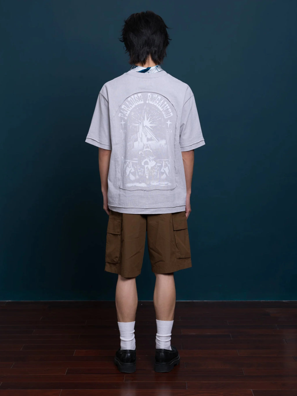 Reverse: 1999 - Nautika Where Faith Leads Printed T-Shirt BLUEPOCH