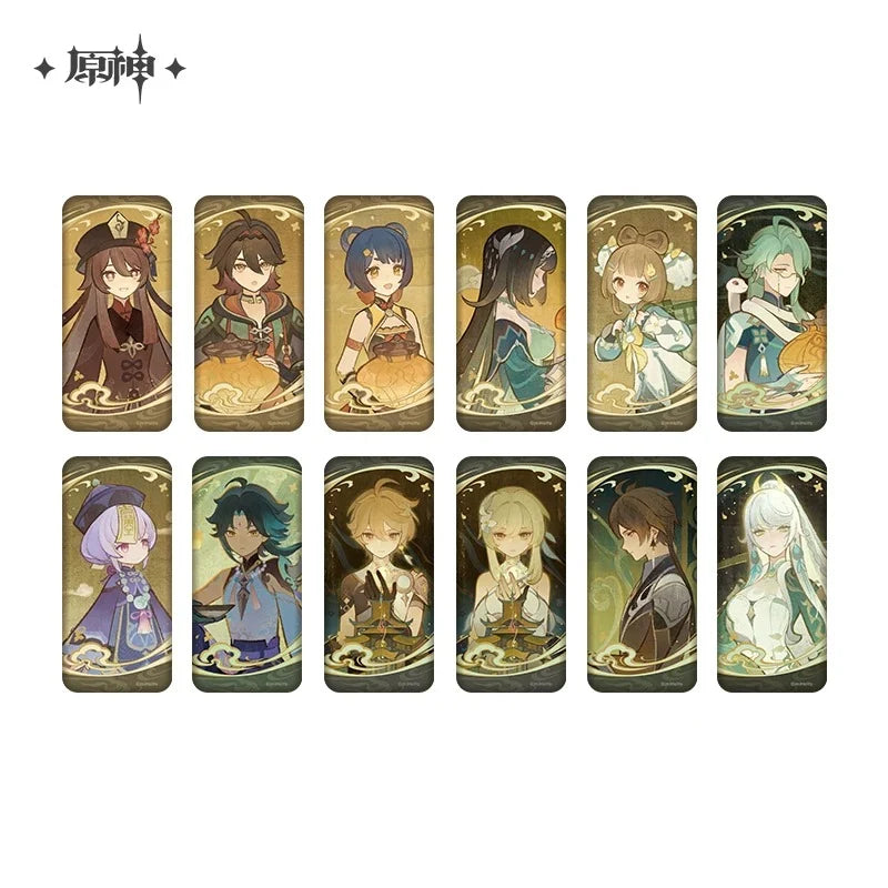 Genshin Impact - Moon Among Clouds Series Liyue Theme Paper Badge miHoYo