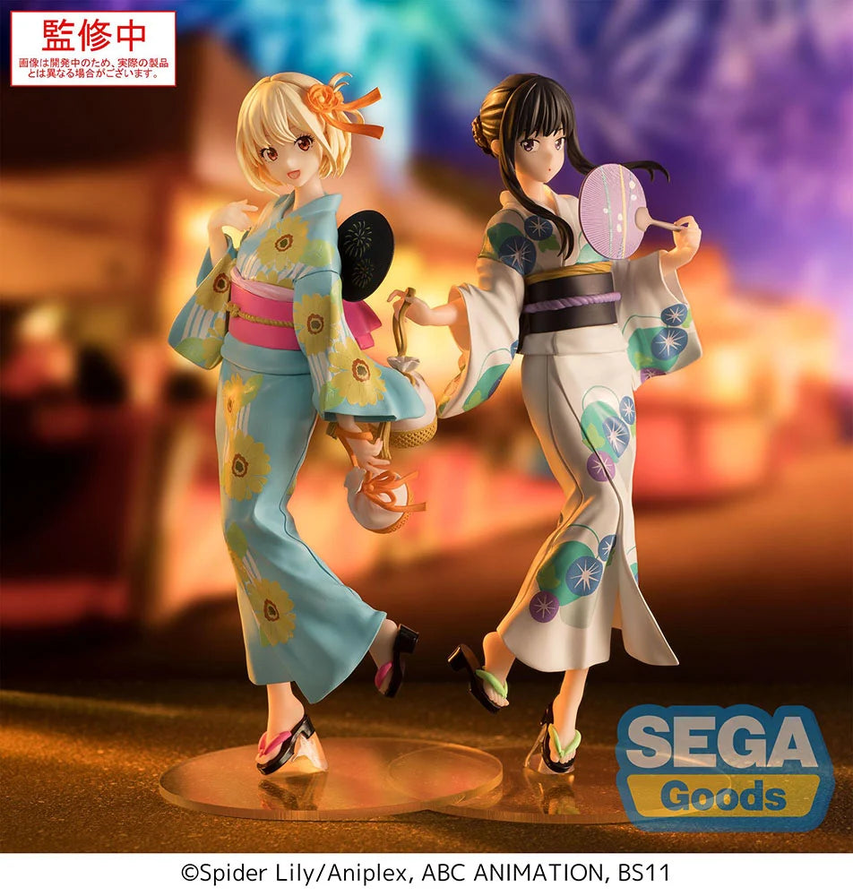 Lycoris Recoil - Chisato Nishikigi & Takina Inoue Luminasta Prize Figure SEGA