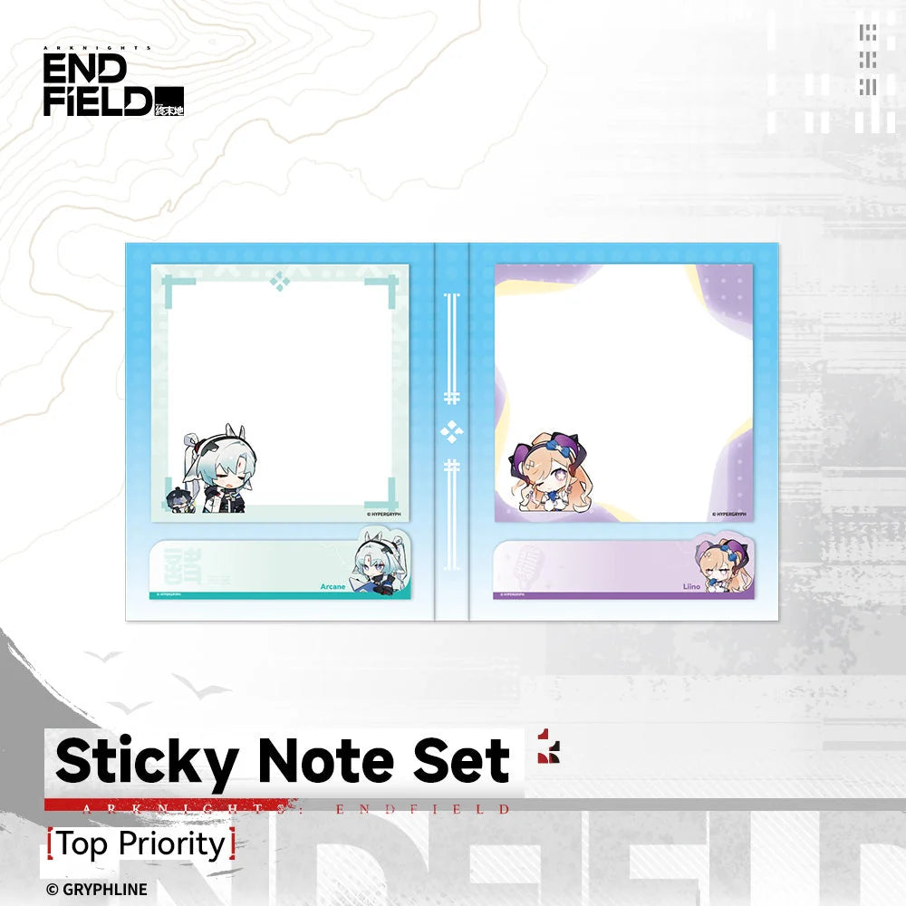 Arknights: Endfield - Top Priority Sticky Note Set HYPERGRYPH