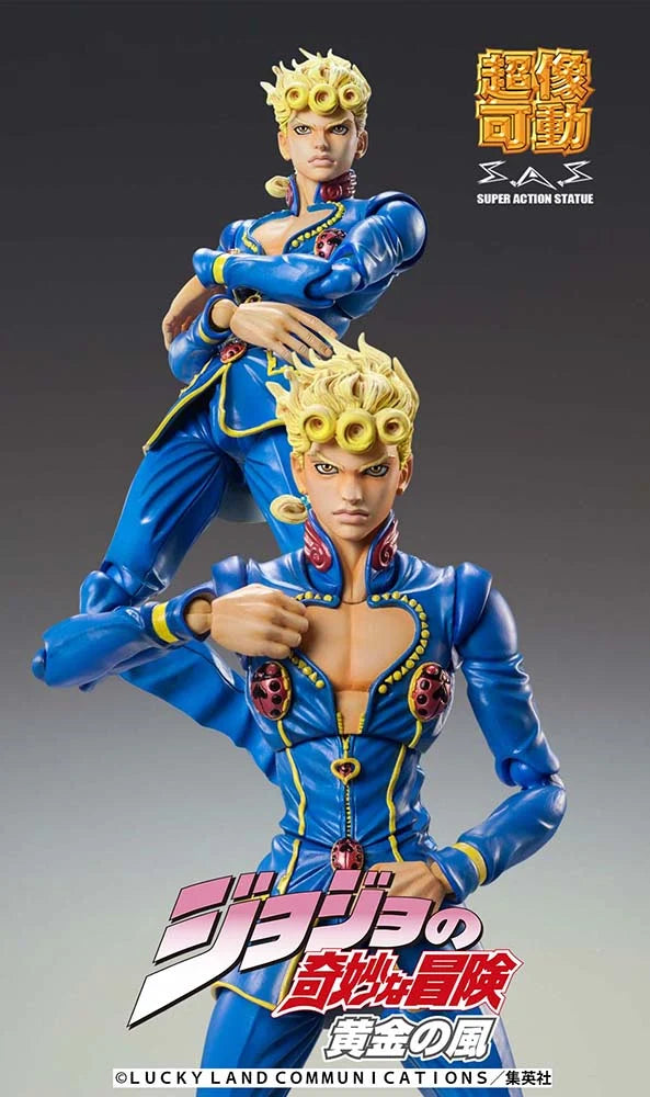 JoJo's Bizarre Adventure: Golden Wind - Giorno Giovanna Chozokado Action Figure Medicos Entertainment