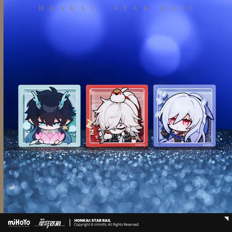 Honkai: Star Rail - Pom-Pom Gallery Quicksand Acrylic Refrigerator Magnet miHoYo