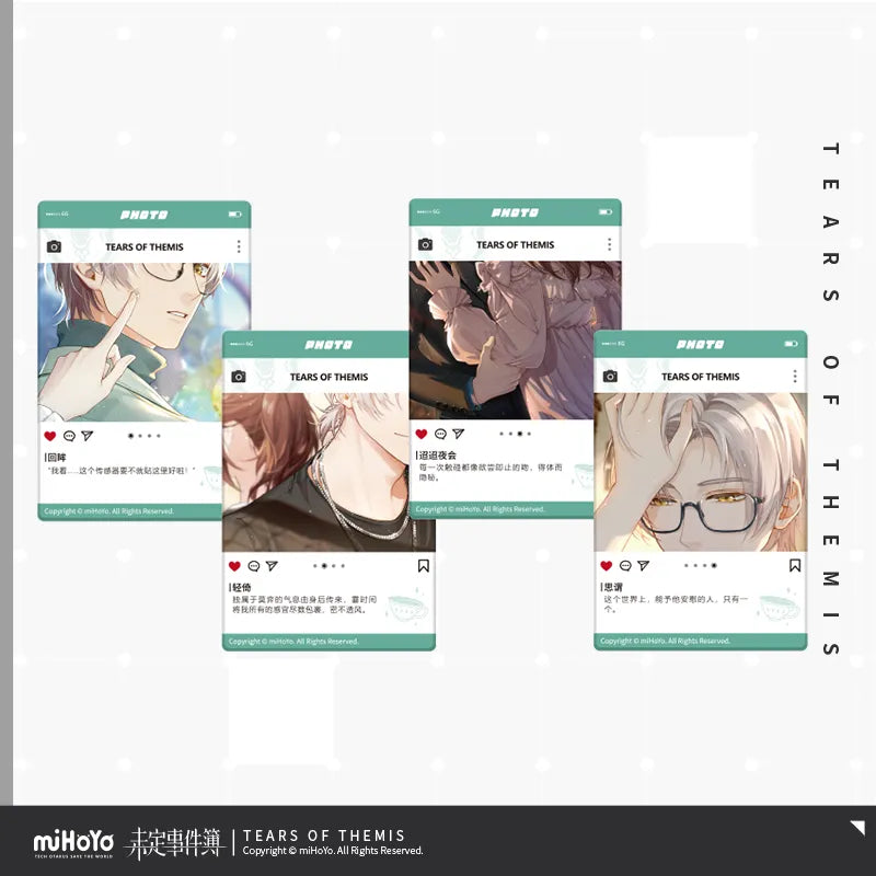 Tears of Themis - Collection Series Fixed CG Acrylic Photo Card Vol.5 miHoYo
