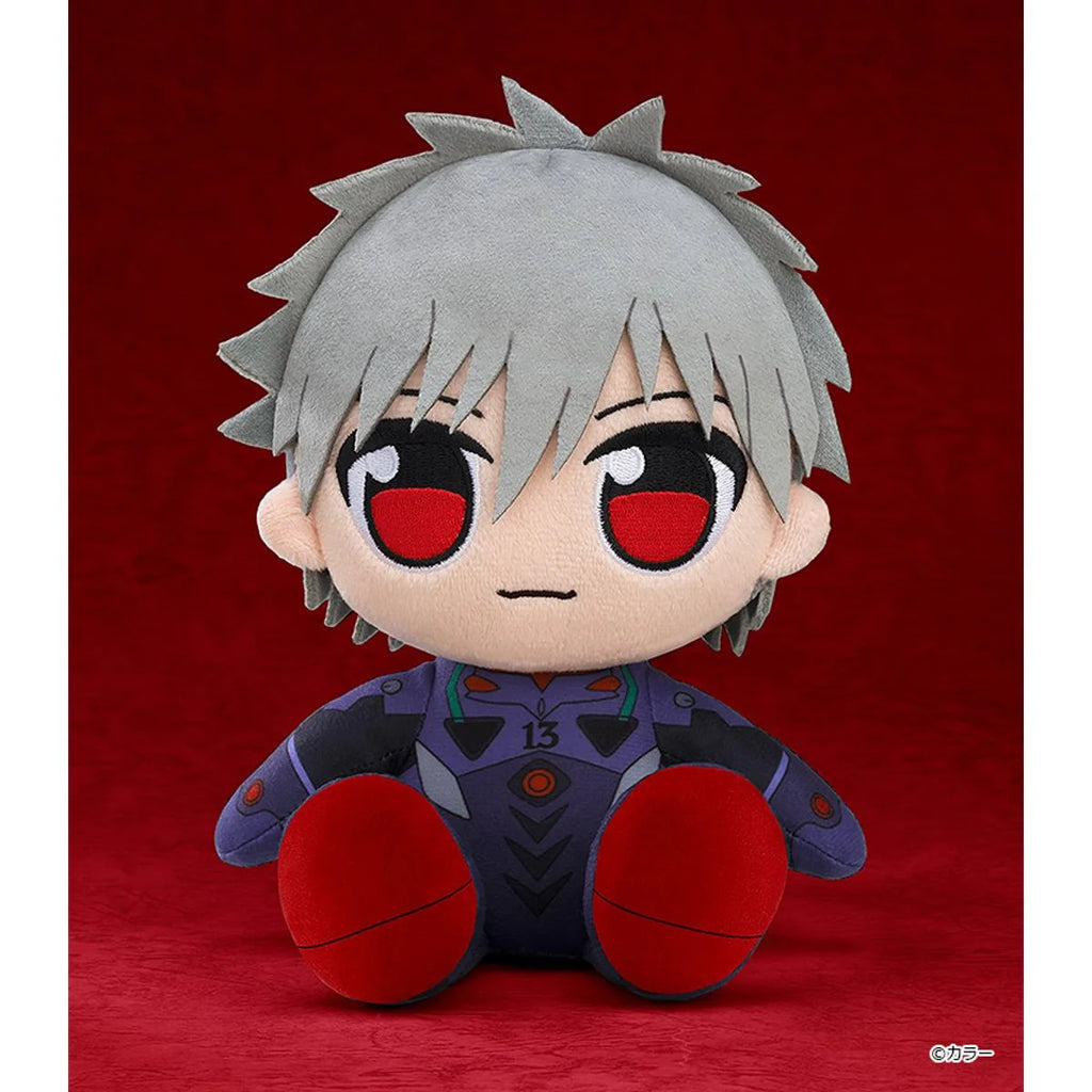 Rebuild of Evangelion - Kaworu Nagisa & Shinji Ikari & Misato Katsuragi (Black Plugsuit Ver.) Kuripan Plushie Good Smile Company