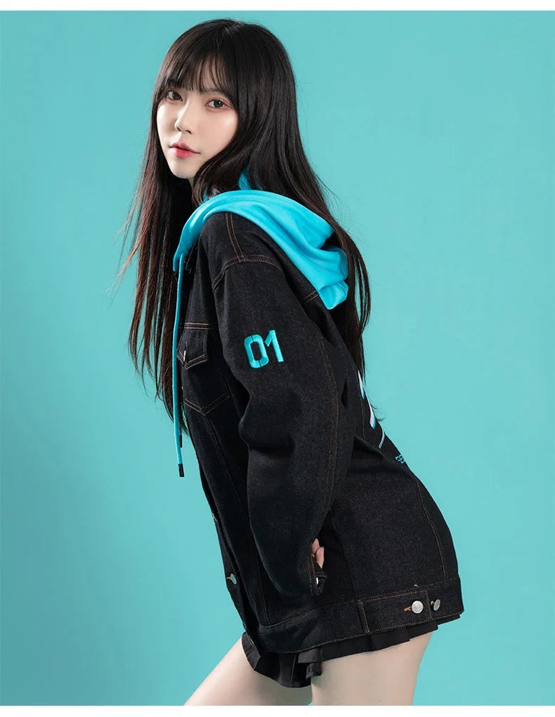 Hatsune Miku - Hatsune Miku 2021 Denim Jacket Outerwear Moeyu