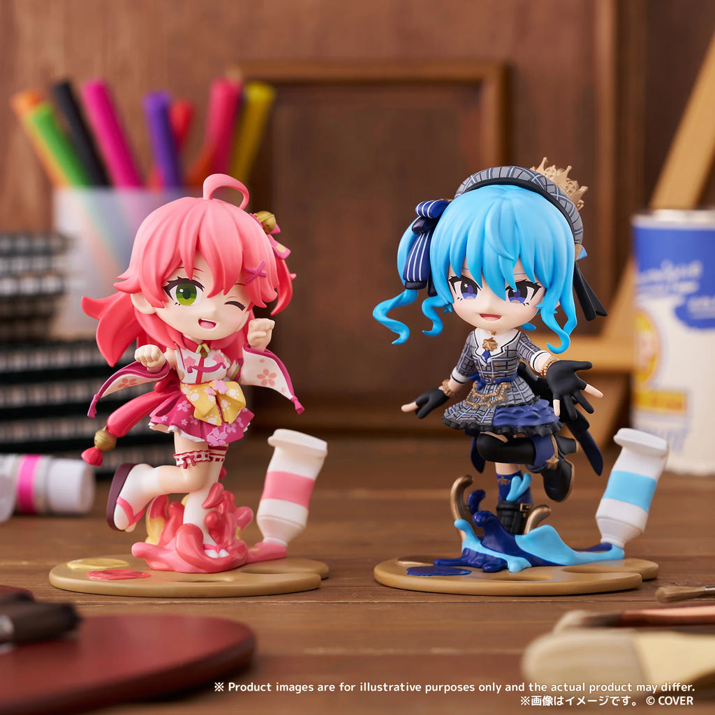 hololive production - Hoshimachi Suisei & Sakura Miko PalVerse Palé Mini Figure Bushiroad Creative