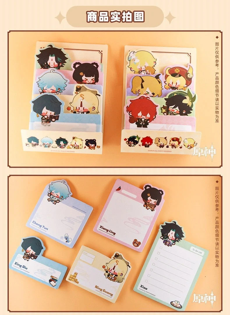 Genshin Impact - Chibi Character Sticky Notepad miHoYo