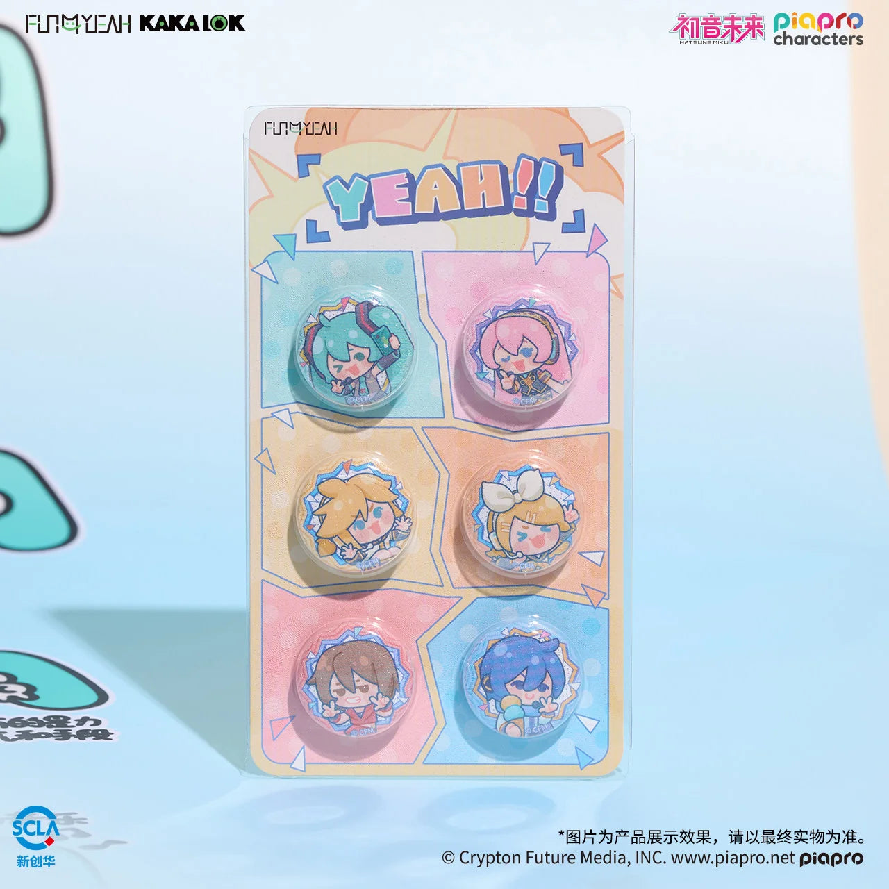 Vocaloid - Meme Series Mini Badge Set FUN4YEAH