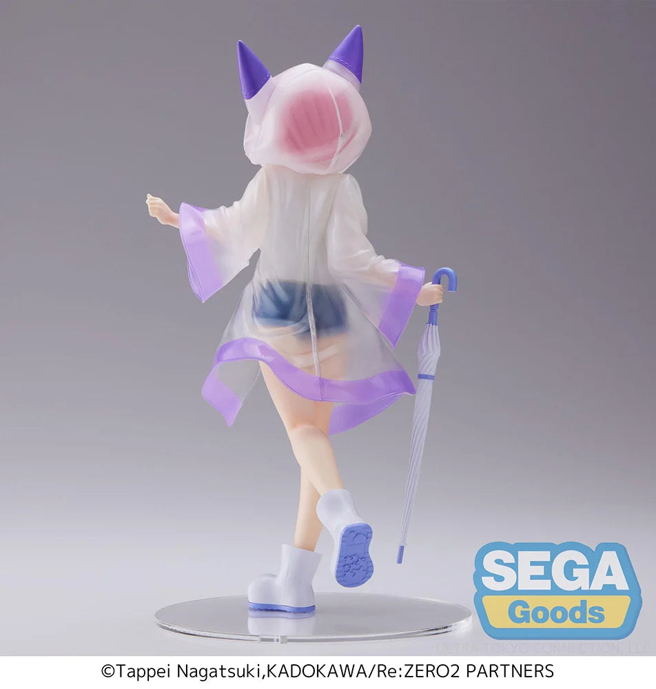 Re: ZERO - Starting Life in Another World - Ram (Raincoat Ver.) Day After The Rain Prize Figure SEGA