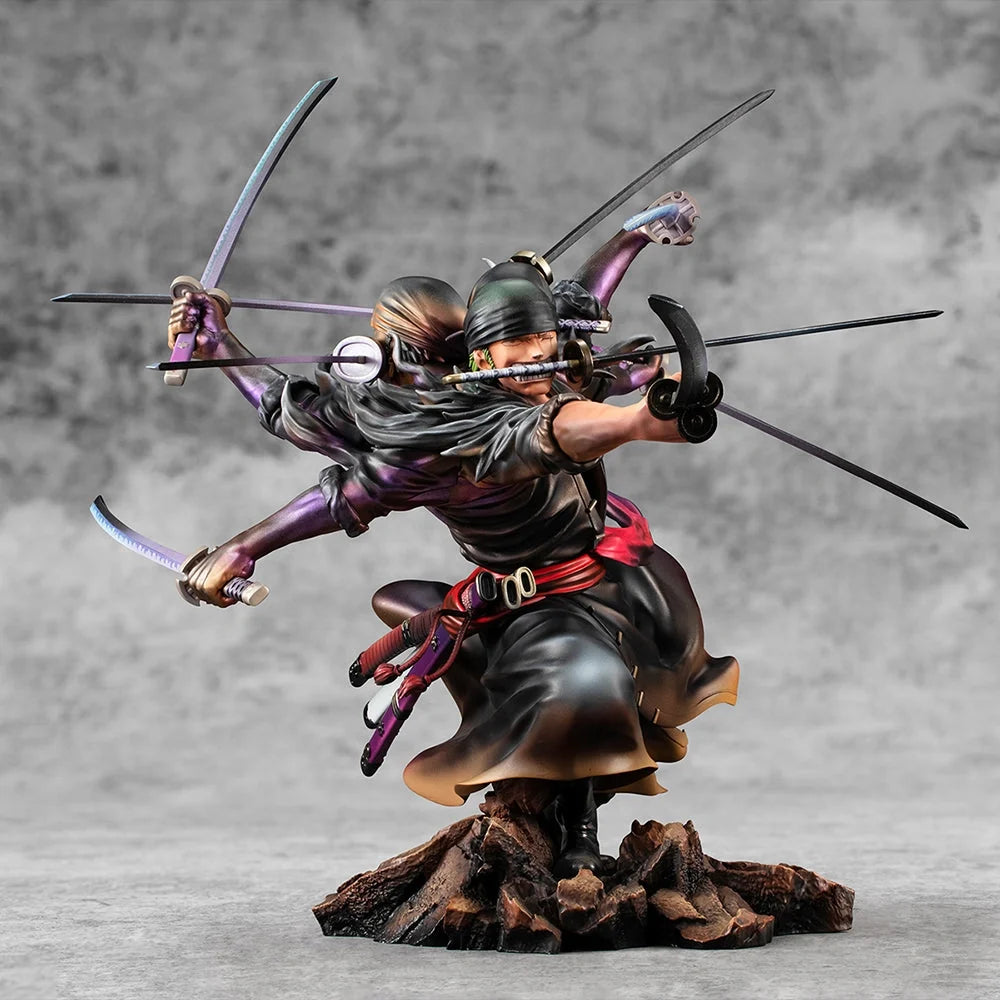 One Piece - Roronoa Zoro(Demon Spirit Kyuutou Ryuu Asura Ver.) ONE PIECE Portrait.Of.Pirates WA-MAXIMUM Figure MegaHouse