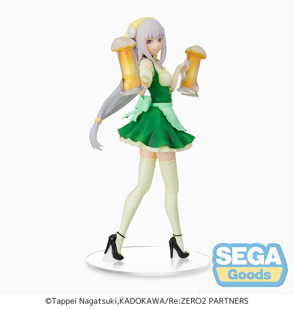 Re:ZERO Starting Life in Another World - Emilia(Oktoberfest Ver.) SPM Prize Figure SEGA