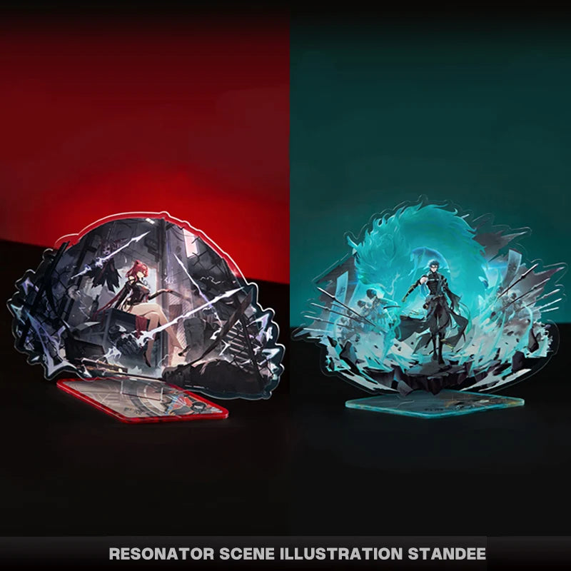 Wuthering Waves - Resonator Scene Illustration Acrylic Stand KURO GAMES