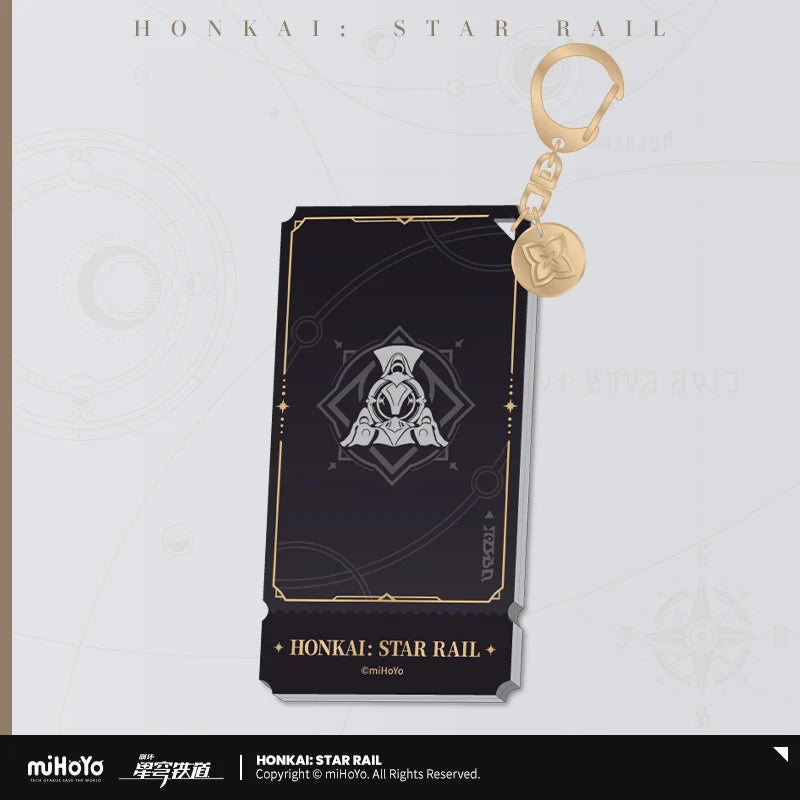 Honkai: Star Rail - The Abundance Path Character Acrylic Warp Artwork Acrylic Keychain miHoYo