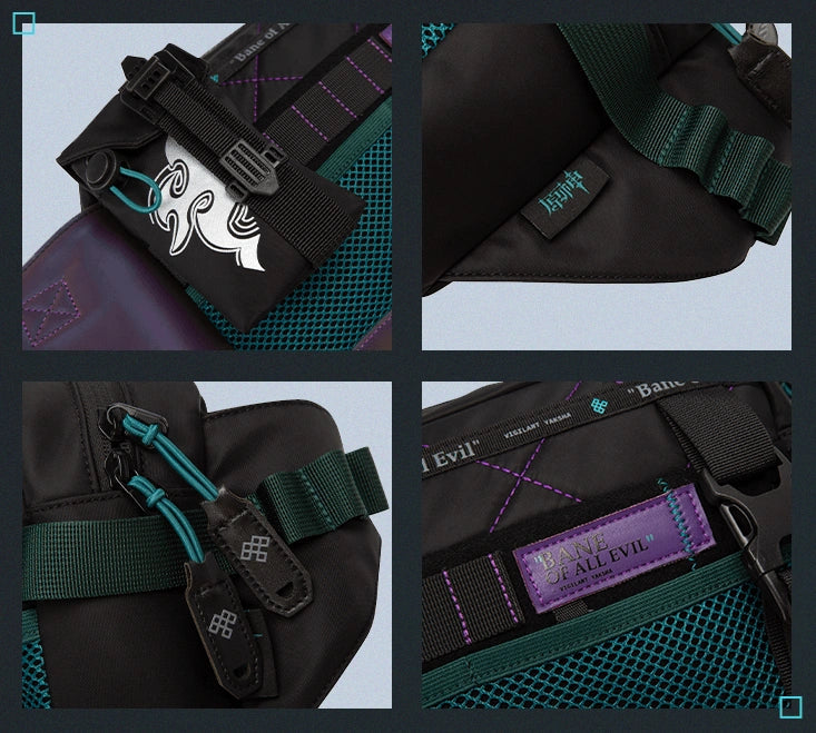 Genshin Impact - Themes of Xiao Designed Crossbody Bag miHoYo