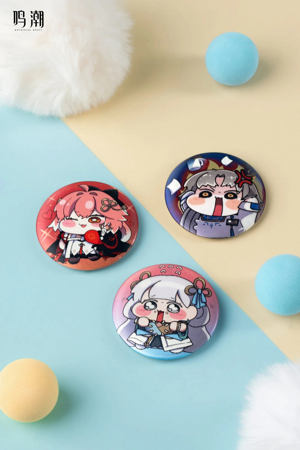 Wuthering Waves - Resonator Theme Chibi Lenticular Badge KURO GAMES