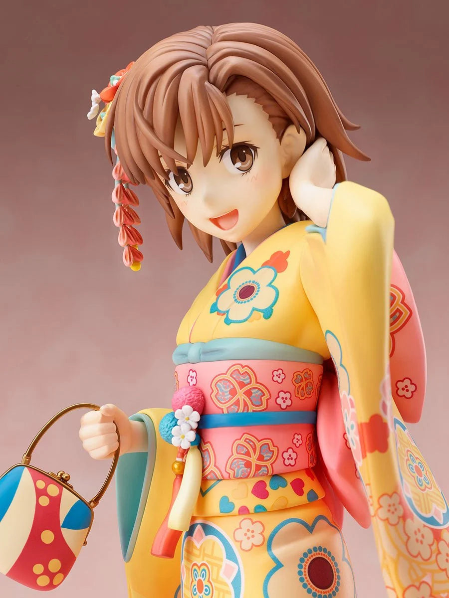A Certain Scientific Railgun T - Mikoto Misaka (Furisode ver.) 1/7 Scale Figure FURYU Corporation