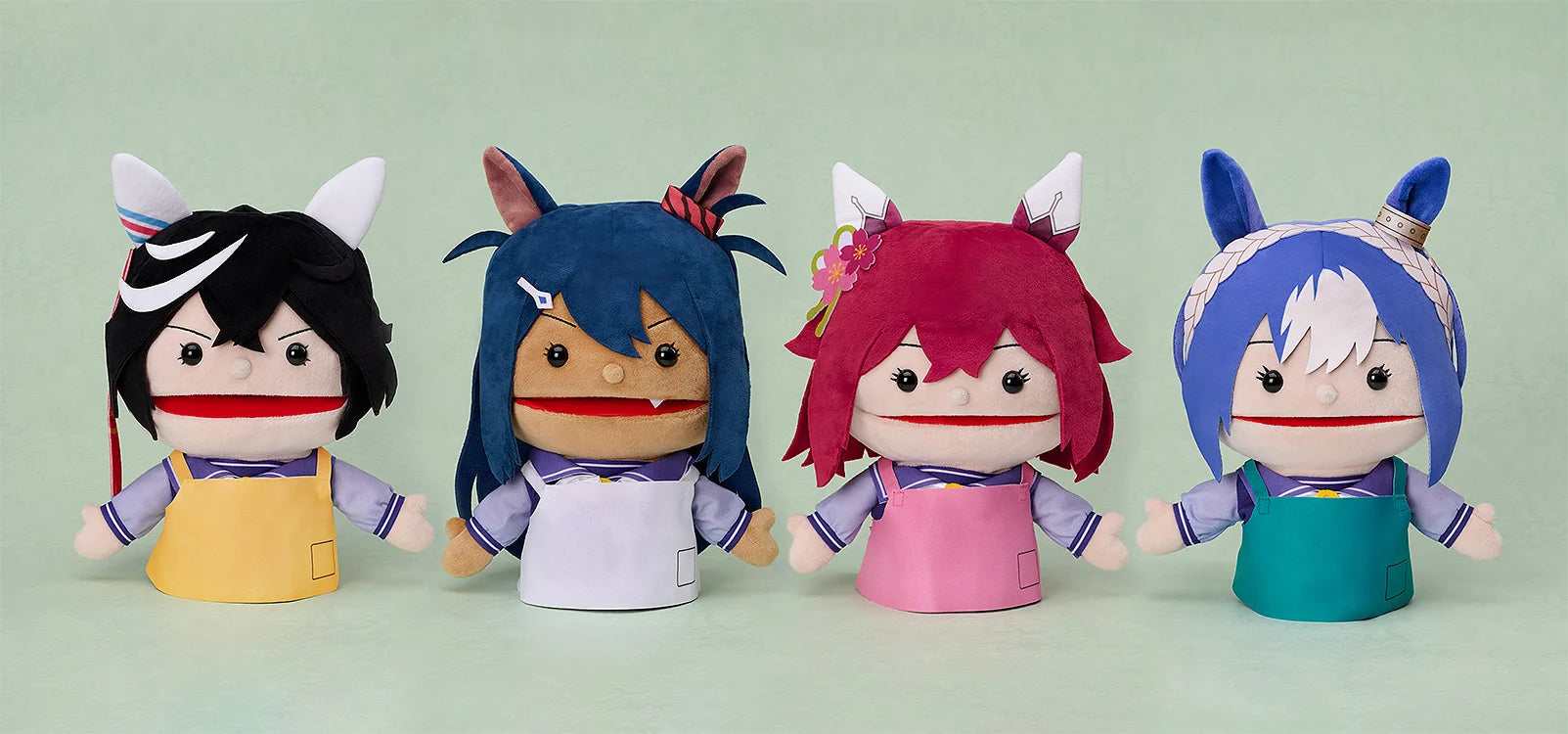 Umamusume: Pretty Derby - Sakura Chiyono O & Katsuragi Ace & Hishi Amazon & Cesario Hand Puppet Good Smile Company