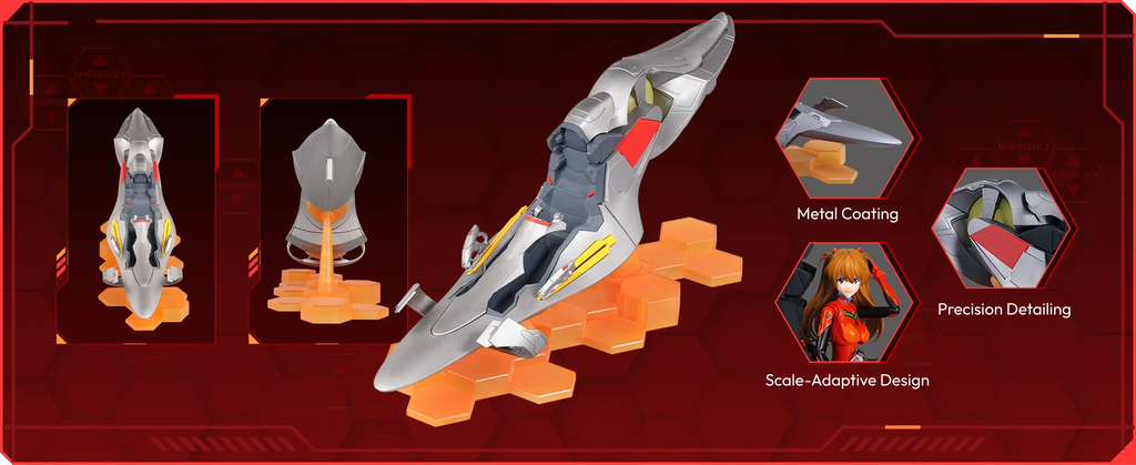 Evangelion - Fantastics Series (With Entry Plug Interior Ver.) Action Figure Blokees