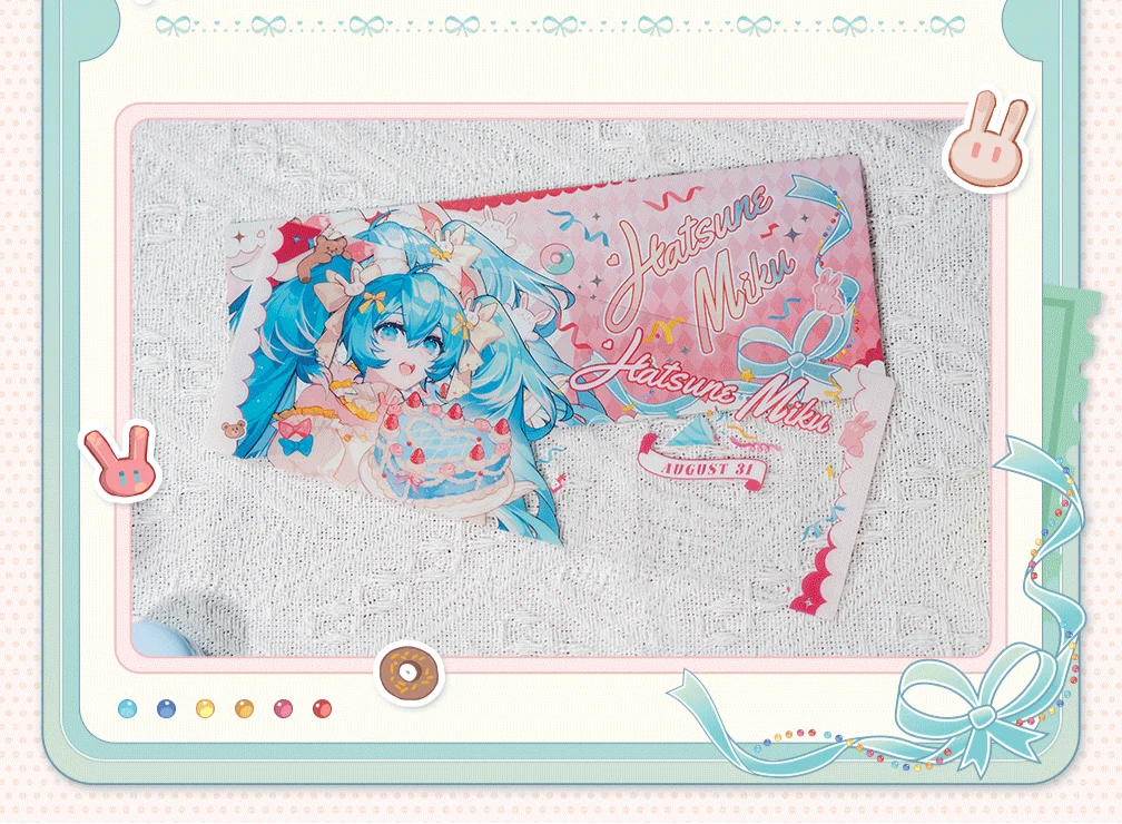 Hatsune Miku - Hatsune Miku Sweet Dream Future Series Laser Ticket Set Moeyu